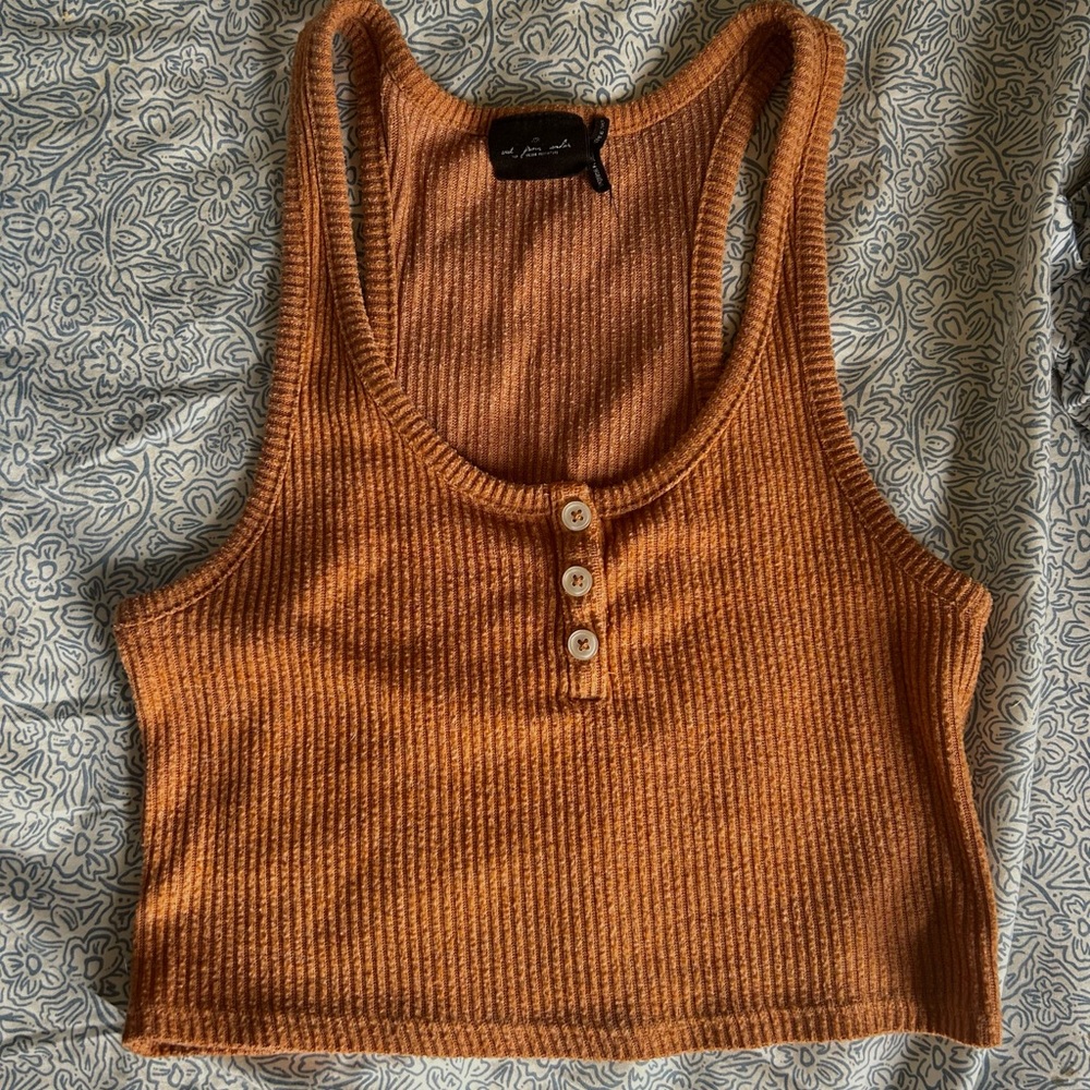 urban outfitters out from under buttoned top